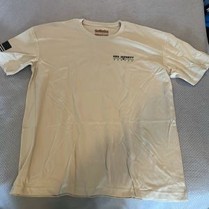 NWT beige XL thin green line Gas Monkey Garage Dallas TX  SS T-Shirt XL